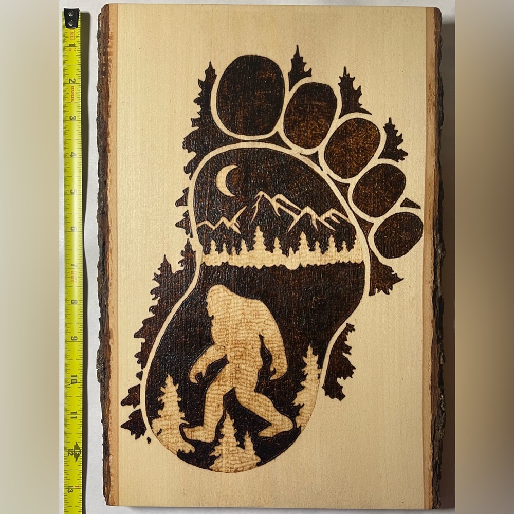 HANDMADE WOOD BURNINGS -Hand made and crafted from scrap wood